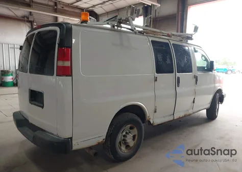 2009 Chevrolet Express 2500 Work Van from USA, damaged, VIN 1GCGG25C391112632
